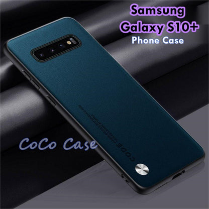 For Samsung Galaxy S10+ Cover Silicone Professional Full Case Classic Simple Solid Color Phone Case Cover sweatproof