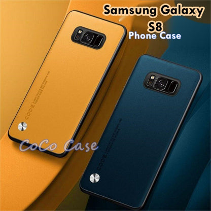 For Samsung Galaxy S8 Cover Silicone Professional Full Case Classic Simple Solid Color Phone Case Cover sweatproof