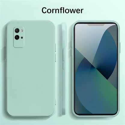 For Honor Play 4 Pro Cover Drop and wear resistant Silicone Full Case Classic Simple Solid Color Phone Case Cover