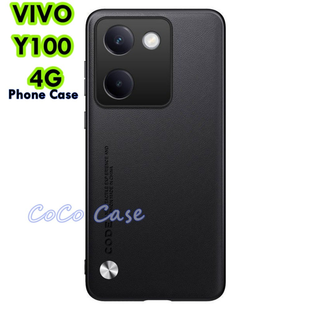 For VIVO Y100 4G  Cover Silicone Professional Full Case Classic Simple Solid Color Phone Case Cover sweatproof