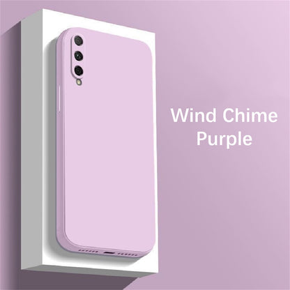 For Honor 20 Lite Cover Drop and wear resistant Silicone Full Case Classic Simple Solid Color Phone Case Cover
