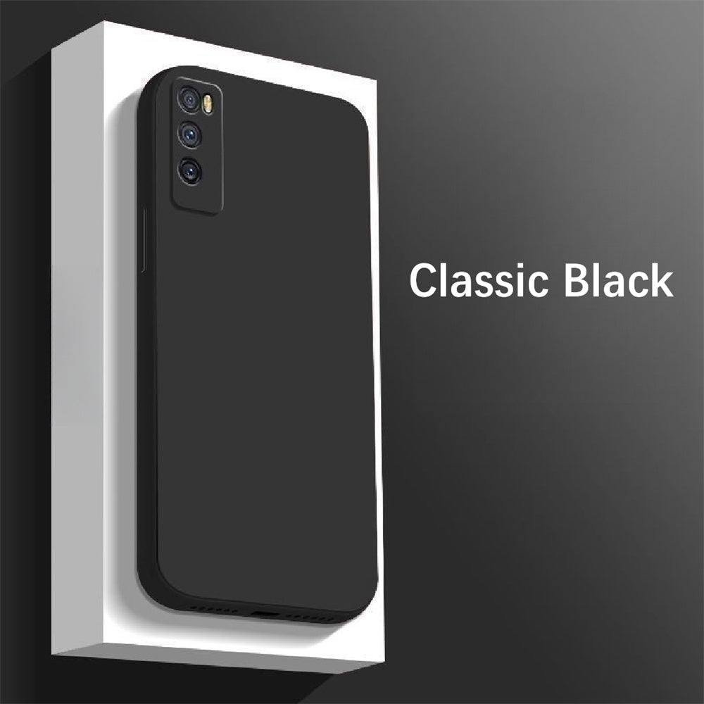 For Huawei Enjoy 20 Pro Cover Drop and wear resistant Silicone Full Case Classic Simple Solid Color Phone Case Cover