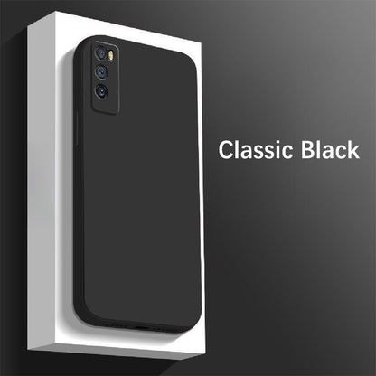 For Huawei Enjoy 20 Pro Cover Drop and wear resistant Silicone Full Case Classic Simple Solid Color Phone Case Cover