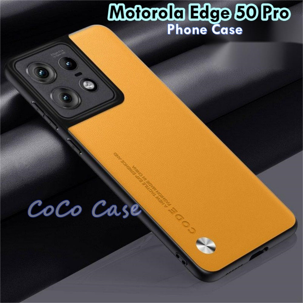 For Motorola Edge 50 Pro Cover Silicone Professional Full Case Classic Simple Solid Color Phone Case Cover sweatproof