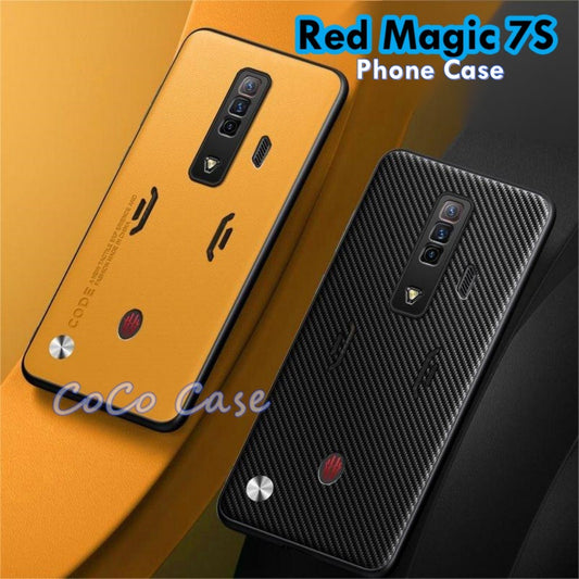 For Red Magic 7S Cover Silicone Professional Full Case Classic Simple Solid Color Phone Case Cover sweatproof