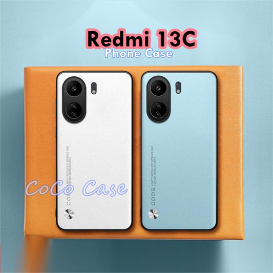 For Redmi 13C Cover Silicone Professional Full Case Classic Simple Solid Color Phone Case Cover sweatproof