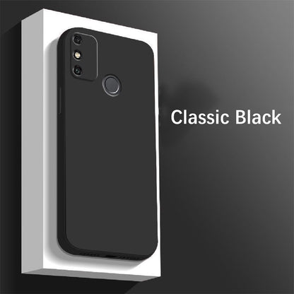 For Honor 9A Cover Drop and wear resistant Silicone Full Case Classic Simple Solid Color Phone Case Cover