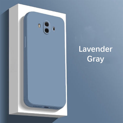 For Huawei Mate 10 Cover Drop and wear resistant Silicone Full Case Classic Simple Solid Color Phone Case Cover