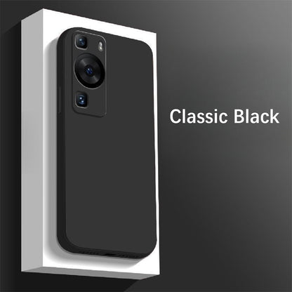 For Huawei P60 Pro Cover Drop and wear resistant Silicone Full Case Classic Simple Solid Color Phone Case Cover