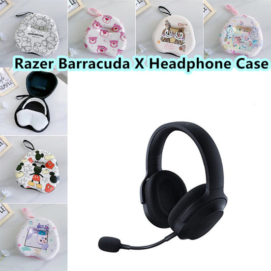 For Razer Barracuda X Headphone Case Cartoon Creative Patterns Headset Earpads Storage Bag Casing Box
