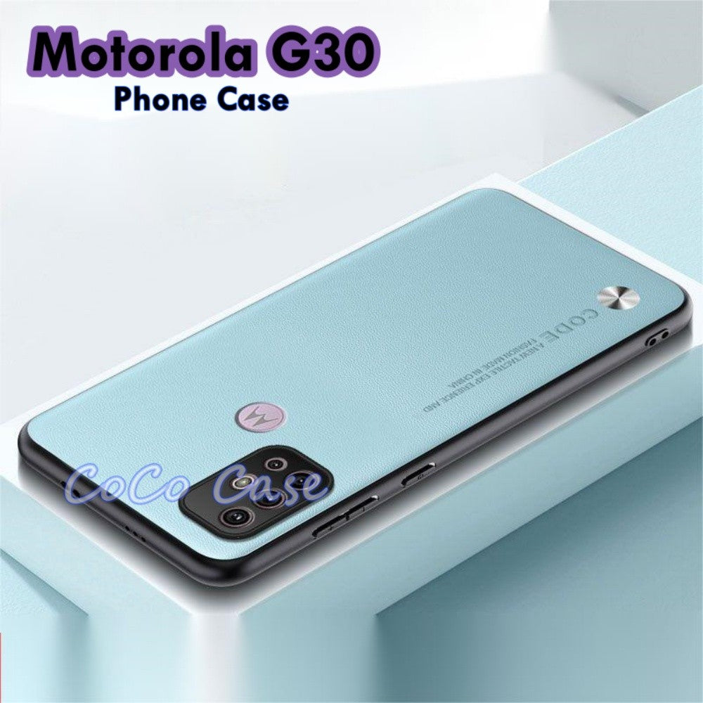 For Motorola G30 Cover Silicone Professional Full Case Classic Simple Solid Color Phone Case Cover sweatproof