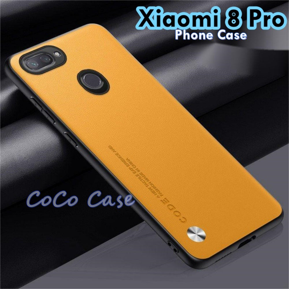 For Xiaomi 8 Pro Cover Silicone Professional Full Case Classic Simple Solid Color Phone Case Cover sweatproof