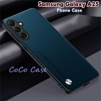 For Samsung Galaxy A25 Cover Silicone Professional Full Case Classic Simple Solid Color Phone Case Cover sweatproof