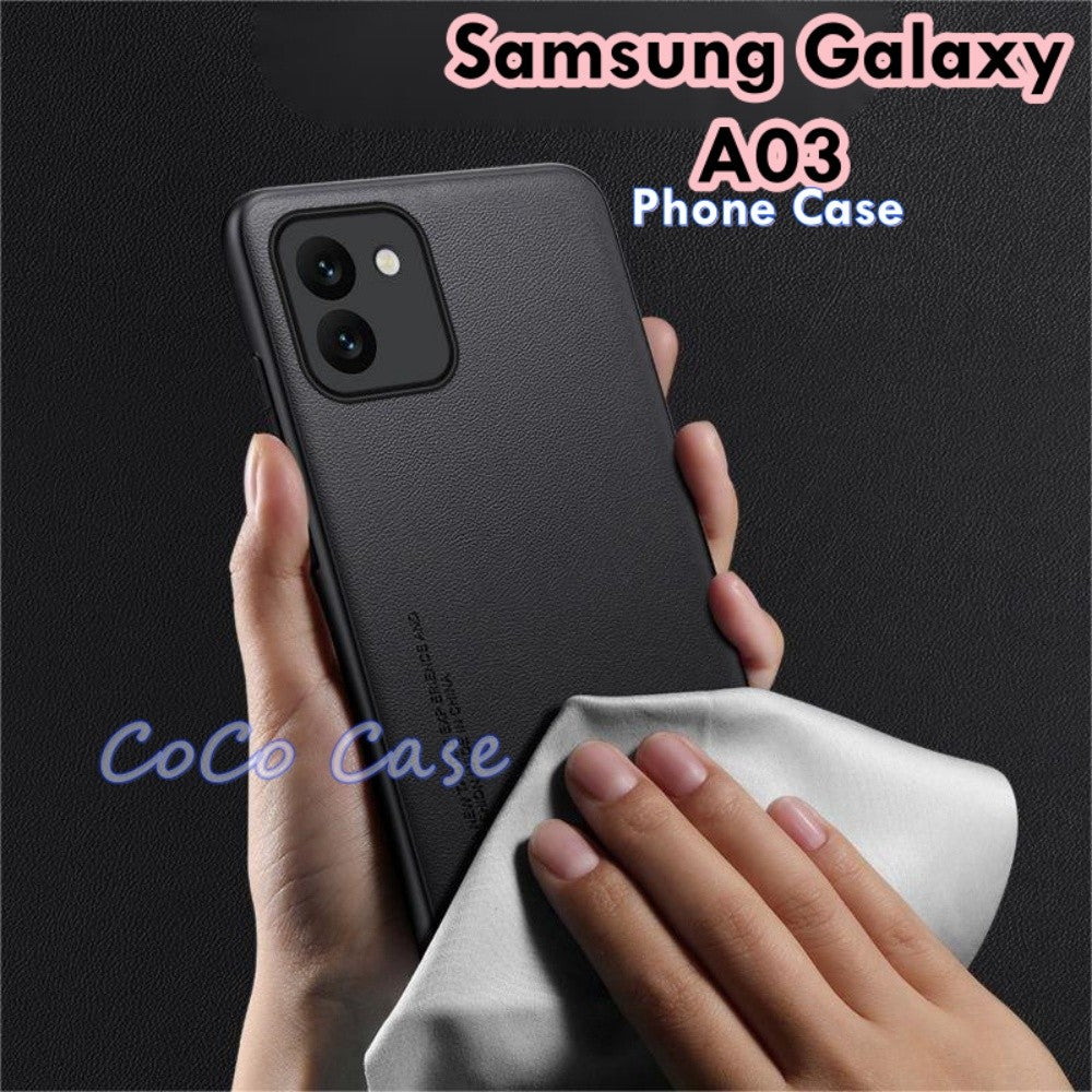 For Samsung Galaxy A03 Cover Silicone Professional Full Case Classic Simple Solid Color Phone Case Cover sweatproof