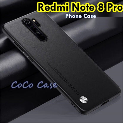 For Redmi Note 8 Pro Cover Silicone Professional Full Case Classic Simple Solid Color Phone Case Cover sweatproof