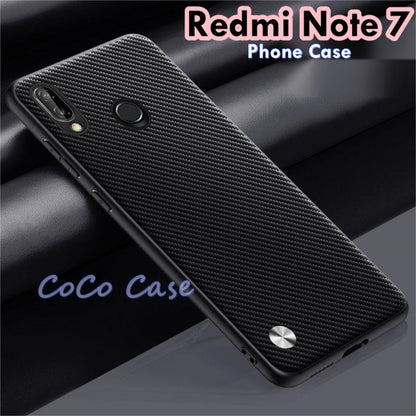 For Redmi Note 7 Cover Silicone Professional Full Case Classic Simple Solid Color Phone Case Cover sweatproof