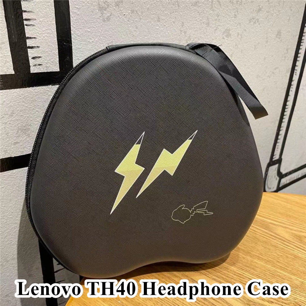 For Lenovo TH40 Headphone Case Cartoon Creative Patterns Headset Earpads Storage Bag Casing Box