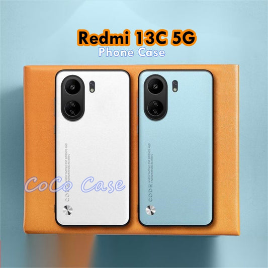For Redmi 13C 5G Cover Silicone Professional Full Case Classic Simple Solid Color Phone Case Cover sweatproof