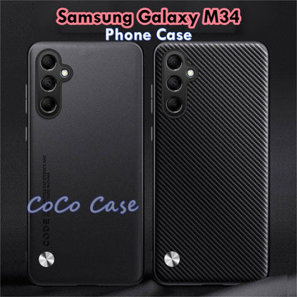 For Samsung Galaxy M34 Cover Silicone Professional Full Case Classic Simple Solid Color Phone Case Cover sweatproof