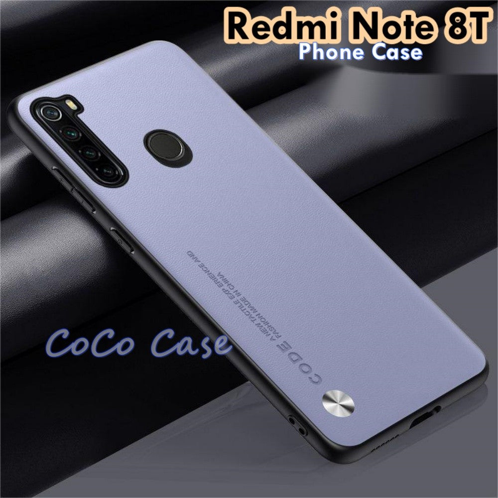 For Redmi Note 8T Cover Silicone Professional Full Case Classic Simple Solid Color Phone Case Cover sweatproof