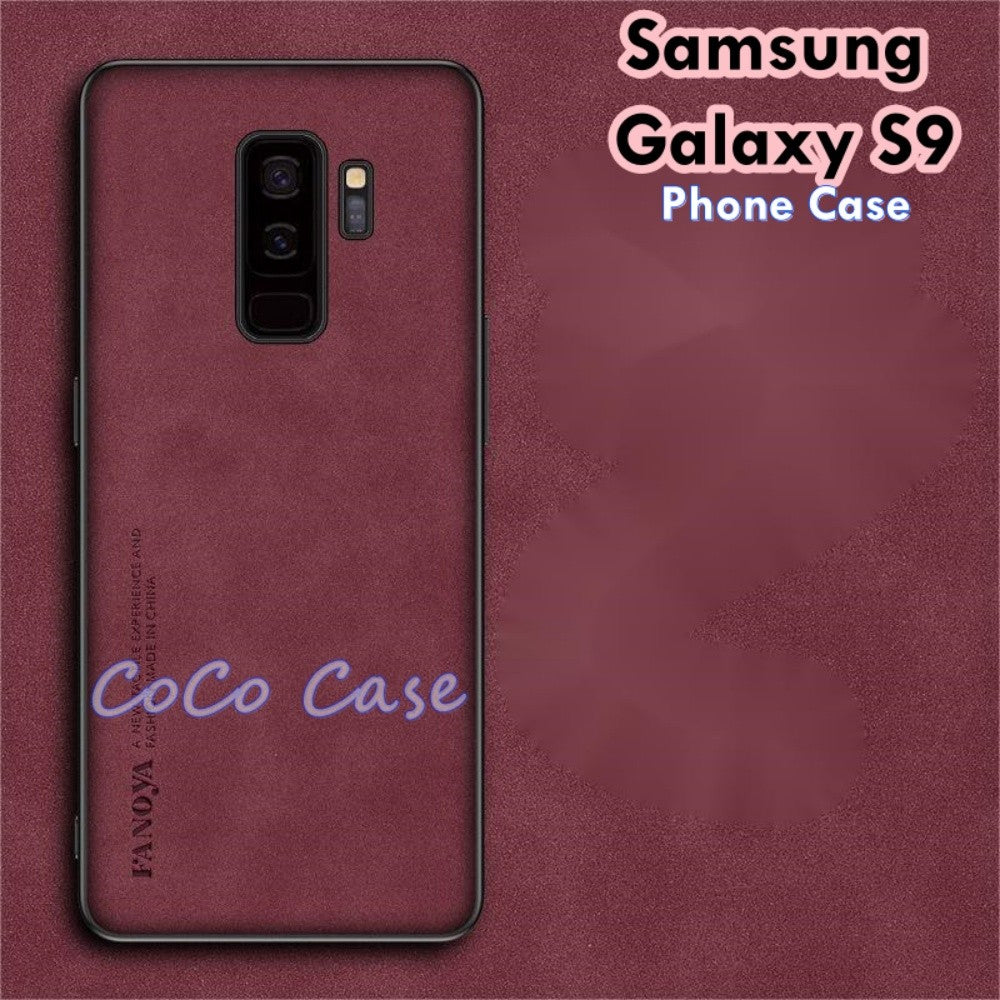 For Samsung Galaxy S9 Cover Silicone Professional Full Case Classic Simple Solid Color Phone Case Cover sweatproof