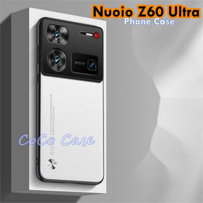 For Nuoio Z60 Ultra Cover Silicone Professional Full Case Classic Simple Solid Color Phone Case Cover sweatproof