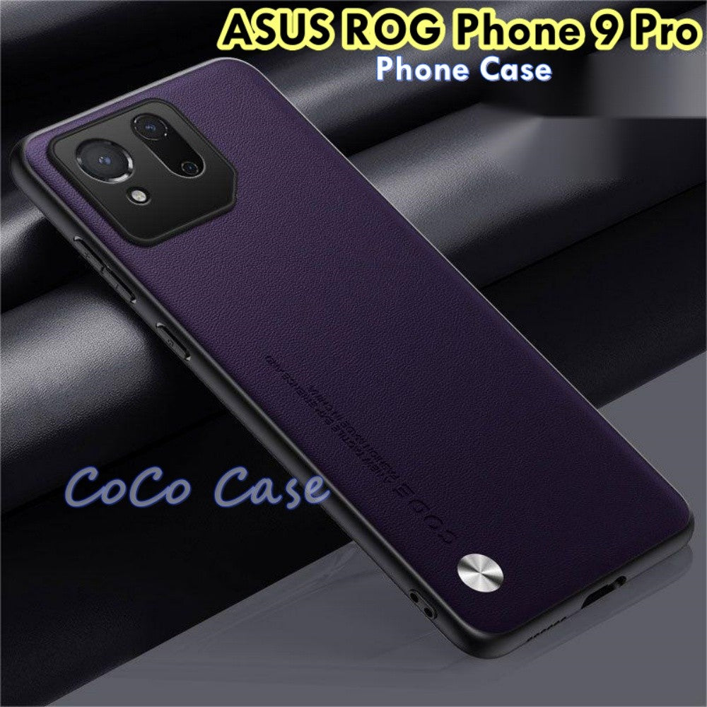 For ASUS ROG Phone 9 Pro Cover Silicone Professional Full Case Classic Simple Solid Color Phone Case Cover sweatproof