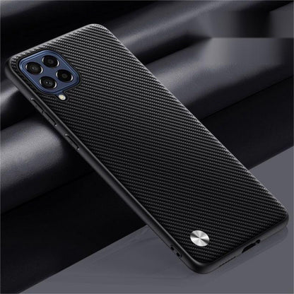 For Samsung Galaxy M33 Cover Silicone Professional Full Case Classic Simple Solid Color Phone Case Cover sweatproof