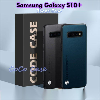 For Samsung Galaxy S10+ Cover Silicone Professional Full Case Classic Simple Solid Color Phone Case Cover sweatproof
