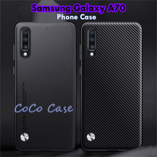 For Samsung Galaxy A70 Cover Silicone Professional Full Case Classic Simple Solid Color Phone Case Cover sweatproof