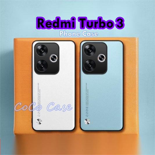 For Redmi Turbo 3 Cover Silicone Professional Full Case Classic Simple Solid Color Phone Case Cover sweatproof
