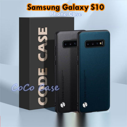 For Samsung Galaxy S10 Cover Silicone Professional Full Case Classic Simple Solid Color Phone Case Cover sweatproof