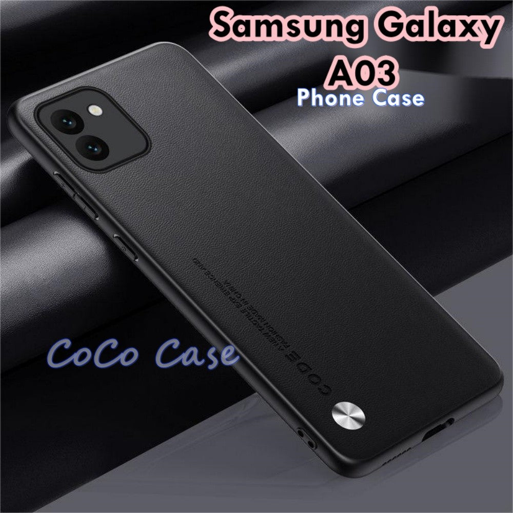 For Samsung Galaxy A03 Cover Silicone Professional Full Case Classic Simple Solid Color Phone Case Cover sweatproof