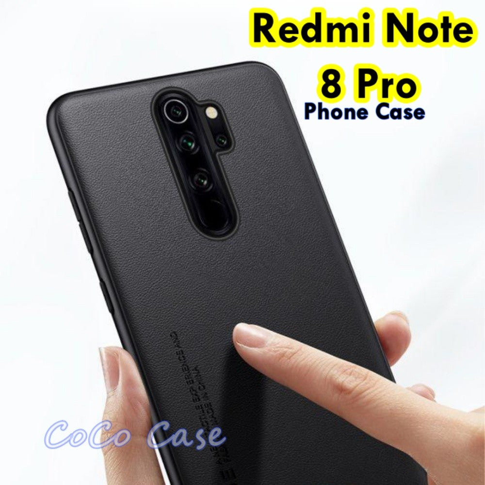 For Redmi Note 8 Pro Cover Silicone Professional Full Case Classic Simple Solid Color Phone Case Cover sweatproof
