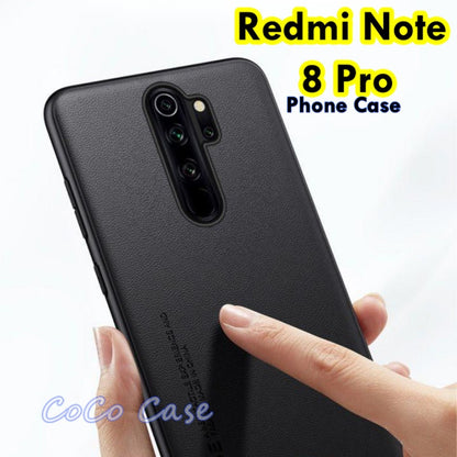 For Redmi Note 8 Pro Cover Silicone Professional Full Case Classic Simple Solid Color Phone Case Cover sweatproof