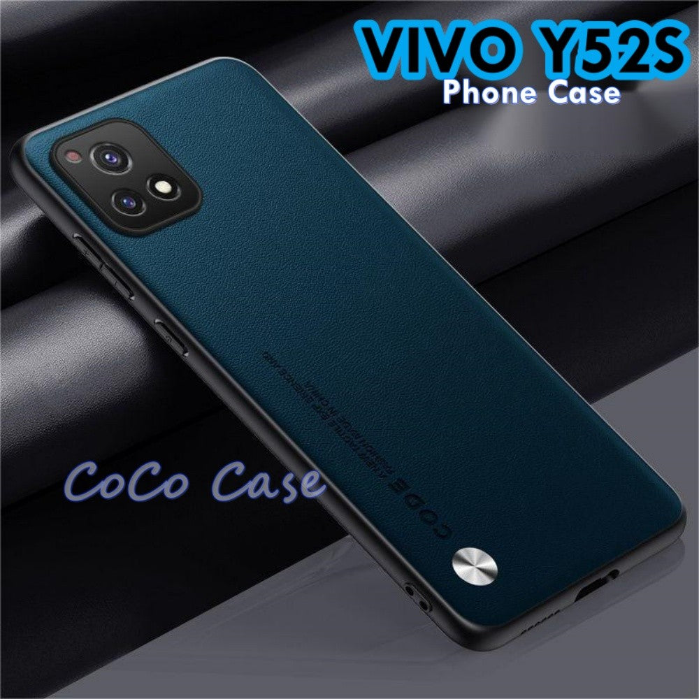 For VIVO Y52S Cover Silicone Professional Full Case Classic Simple Solid Color Phone Case Cover sweatproof