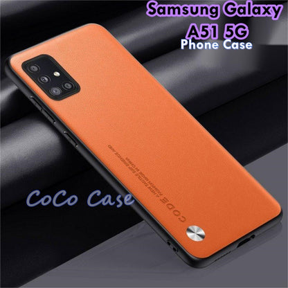 For Samsung Galaxy A51 5G Cover Silicone Professional Full Case Classic Simple Solid Color Phone Case Cover sweatproof