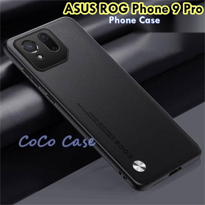 For ASUS ROG Phone 9 Pro Cover Silicone Professional Full Case Classic Simple Solid Color Phone Case Cover sweatproof