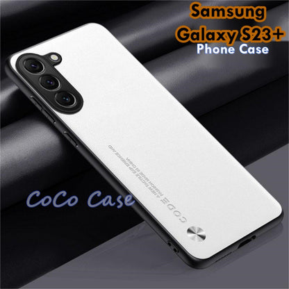 For Samsung Galaxy S23+ Cover Silicone Professional Full Case Classic Simple Solid Color Phone Case Cover sweatproof