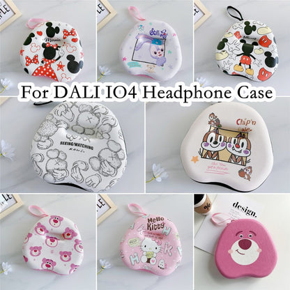 For DALI IO4 Headphone Case Cartoon Creative Patterns Headset Earpads Storage Bag Casing Box
