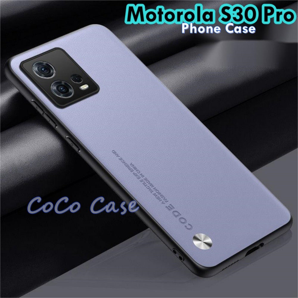 For Motorola S30 Pro Cover Silicone Professional Full Case Classic Simple Solid Color Phone Case Cover sweatproof