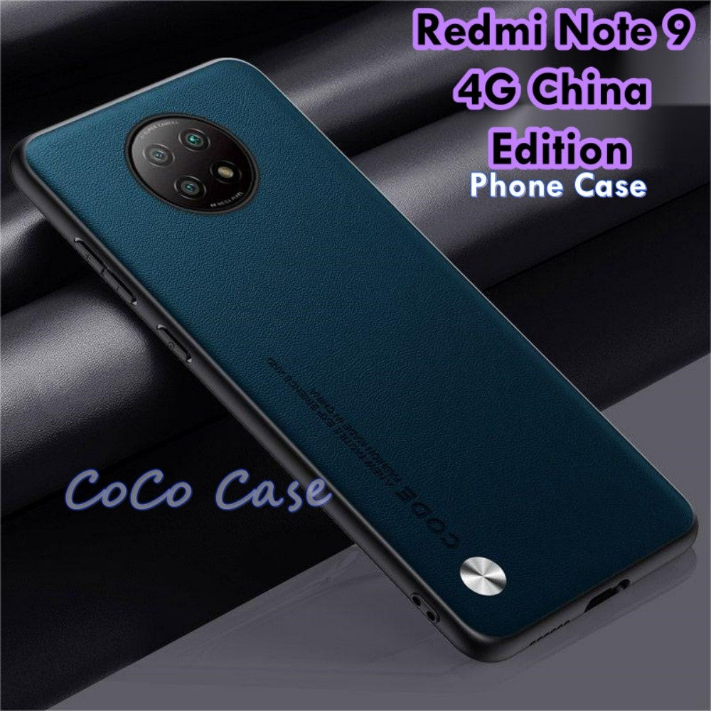 For Redmi Note 9 4G China Edition Cover Silicone Professional Full Case Classic Simple Solid Color Phone Case Cover sweatproof