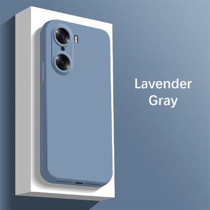 For Honor 60 Pro Cover Drop and wear resistant Silicone Full Case Classic Simple Solid Color Phone Case Cover
