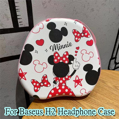For Baseus H2 Headphone Case Cartoon Creative Patterns Headset Earpads Storage Bag Casing Box
