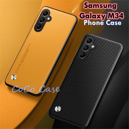 For Samsung Galaxy M34 Cover Silicone Professional Full Case Classic Simple Solid Color Phone Case Cover sweatproof