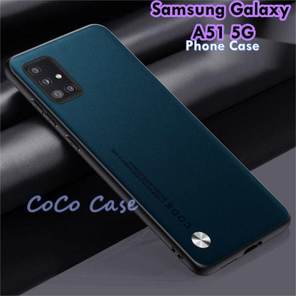 For Samsung Galaxy A51 5G Cover Silicone Professional Full Case Classic Simple Solid Color Phone Case Cover sweatproof