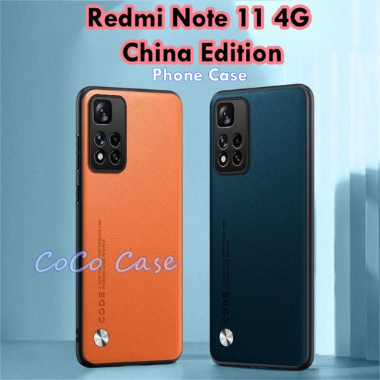 For Redmi Note 11 4G China Edition Cover Silicone Professional Full Case Classic Simple Solid Color Phone Case Cover sweatproof