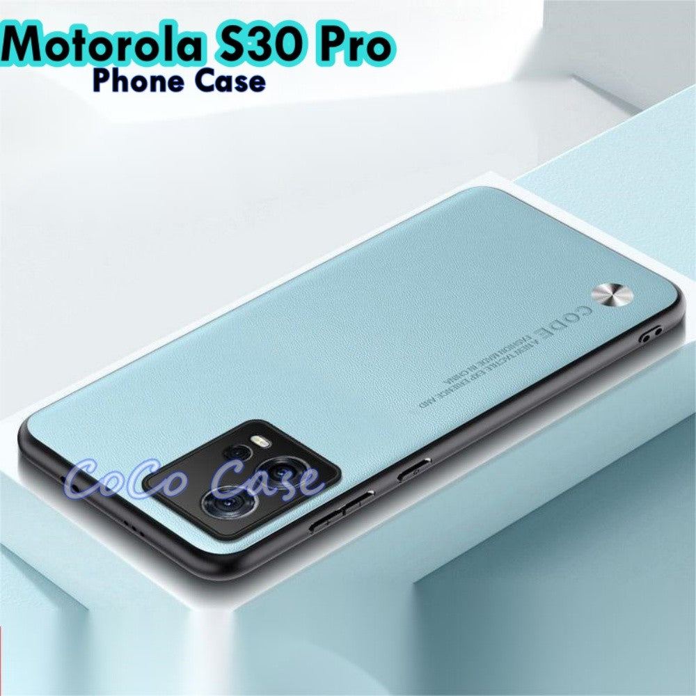 For Motorola S30 Pro Cover Silicone Professional Full Case Classic Simple Solid Color Phone Case Cover sweatproof