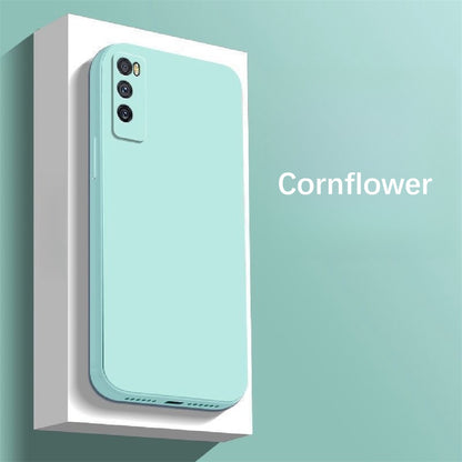 For Huawei Enjoy Z Cover Drop and wear resistant Silicone Full Case Classic Simple Solid Color Phone Case Cover