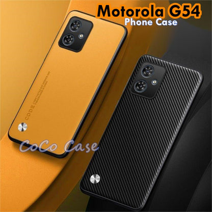 For Motorola G54 Cover Silicone Professional Full Case Classic Simple Solid Color Phone Case Cover sweatproof